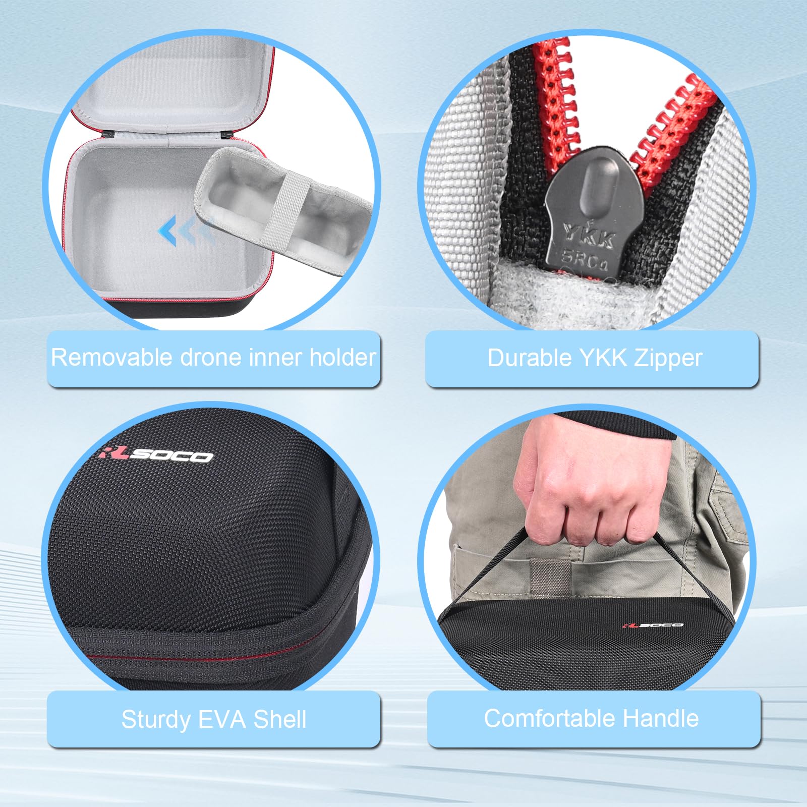 Portable Case for DJI Neo 2 Fl - огляд і ціна Drone Carrying Case